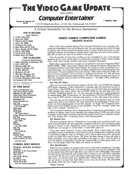 Cover of Computer Entertainer issue 12
