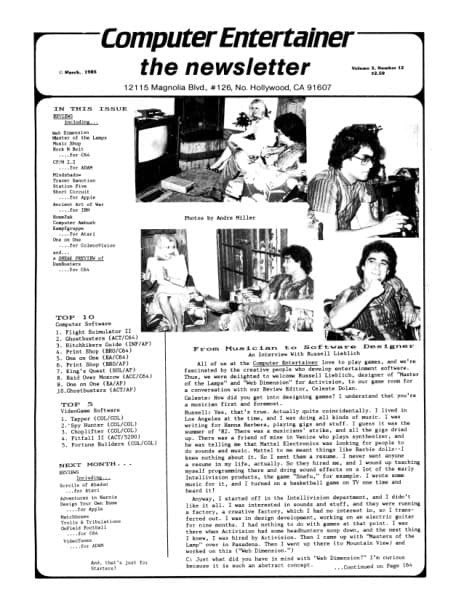 Cover of Computer Entertainer issue 12