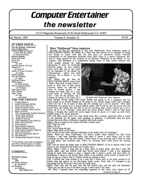 Cover of Computer Entertainer issue 12