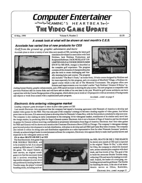 Cover of Computer Entertainer issue 2