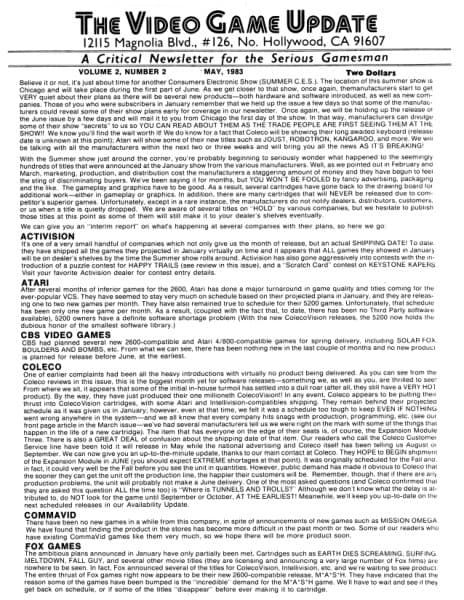Cover of Computer Entertainer issue 2