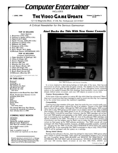Cover of Computer Entertainer issue 3
