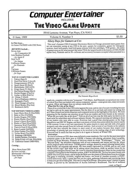 Cover of Computer Entertainer issue 3