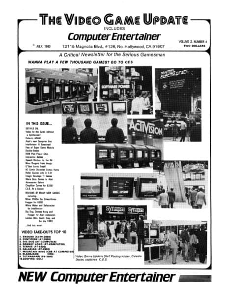 Cover of Computer Entertainer issue 4