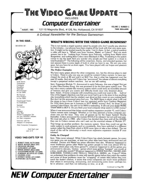 Cover of Computer Entertainer issue 5