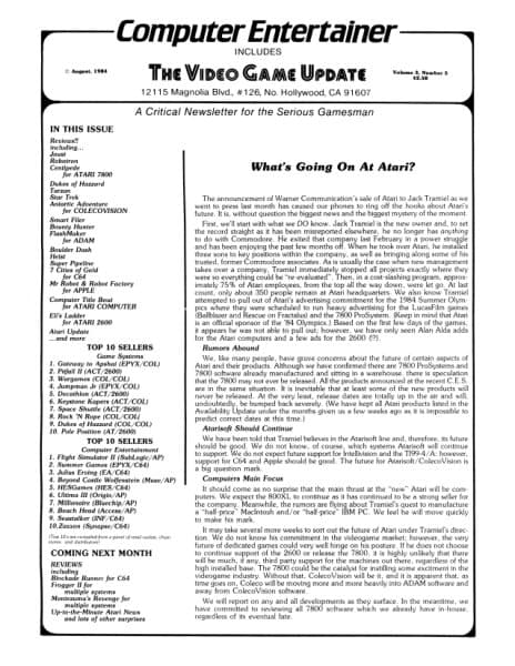 Cover of Computer Entertainer issue 5