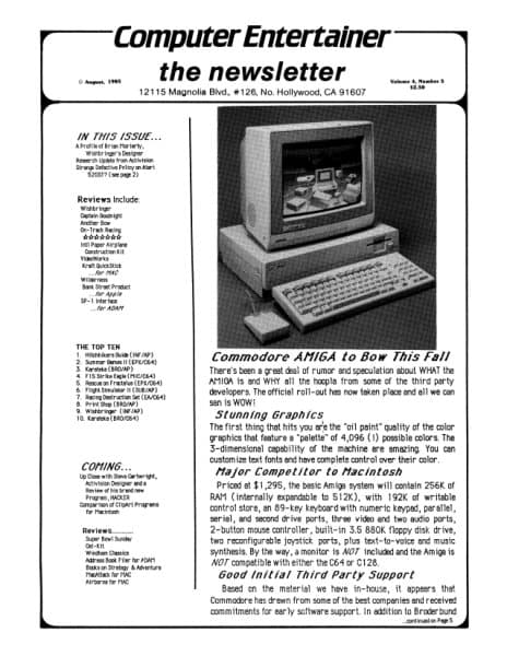 Cover of Computer Entertainer issue 5