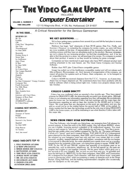 Cover of Computer Entertainer issue 7