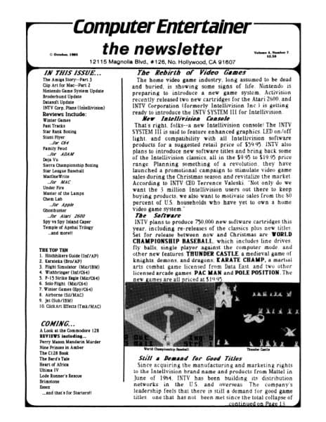 Cover of Computer Entertainer issue 7