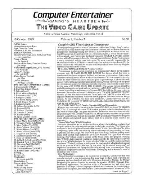 Cover of Computer Entertainer issue 7
