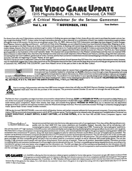 Cover of Computer Entertainer issue 8