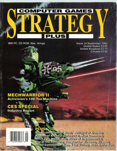 Cover of Computer Games Strategy Plus issue 34