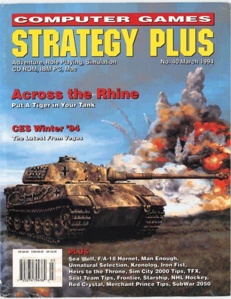 Cover of Computer Games Strategy Plus issue 40