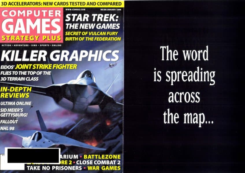 Cover of Computer Games Strategy Plus issue 86