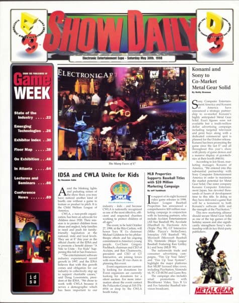 Cover of E3 Show Daily issue special