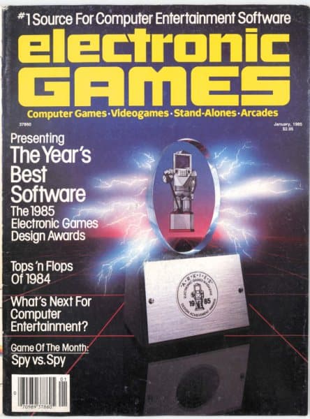Cover of Electronic Games issue 1