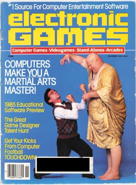 Cover of Electronic Games issue 16