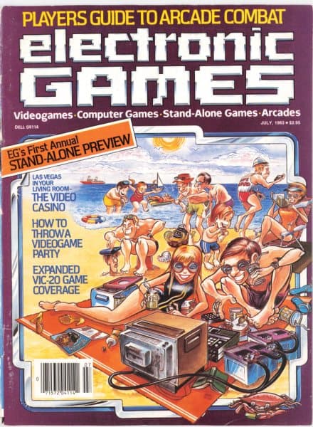 Cover of Electronic Games issue 4