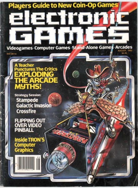 Cover of Electronic Games issue 6