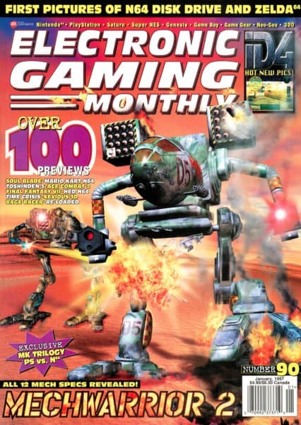 Cover of Electronic Gaming Monthly issue 1