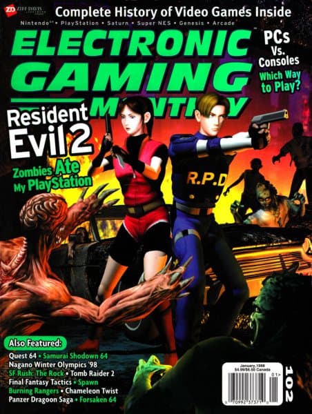 Cover of Electronic Gaming Monthly issue 1