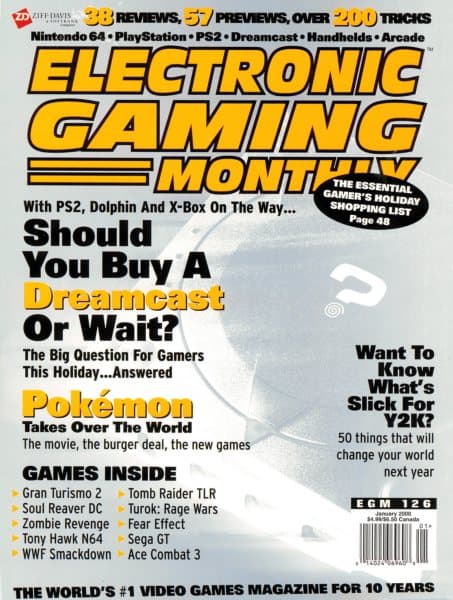 Cover of Electronic Gaming Monthly issue 1