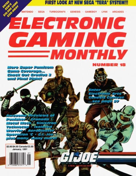 Cover of Electronic Gaming Monthly issue 1