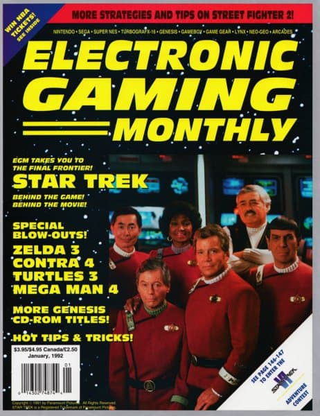 Cover of Electronic Gaming Monthly issue 1