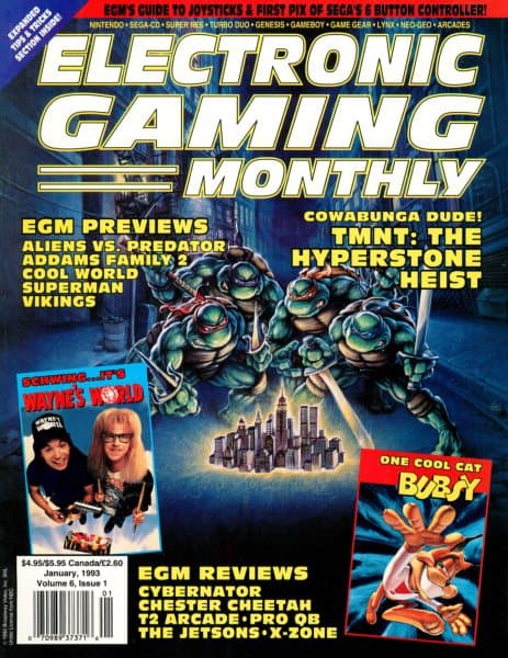 Cover of Electronic Gaming Monthly issue 1