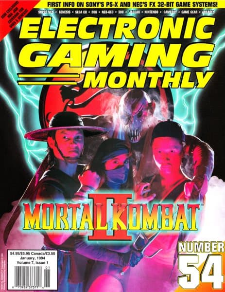 Cover of Electronic Gaming Monthly issue 1