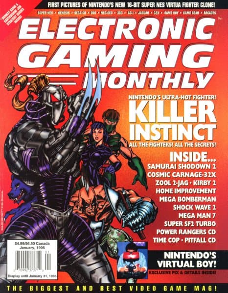 Cover of Electronic Gaming Monthly issue 1