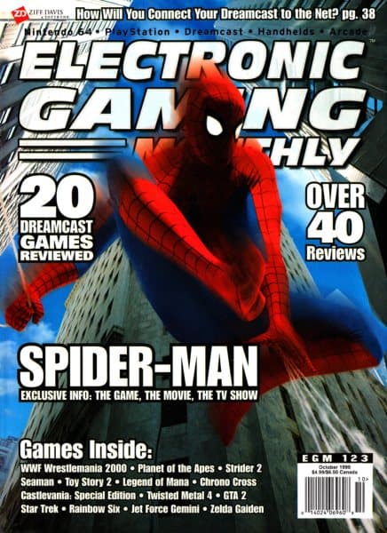 Cover of Electronic Gaming Monthly issue 10