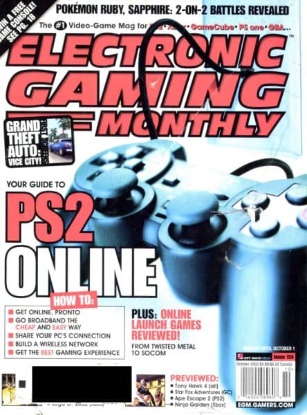 Cover of Electronic Gaming Monthly issue 10