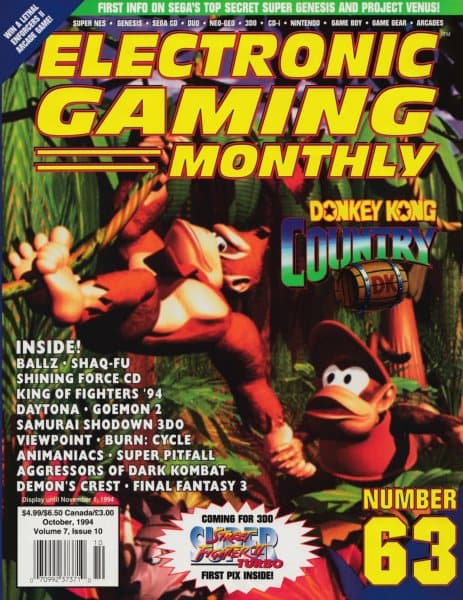 Cover of Electronic Gaming Monthly issue 10