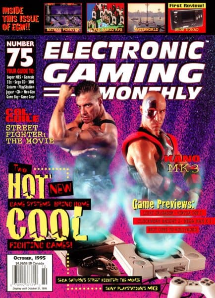 Cover of Electronic Gaming Monthly issue 10