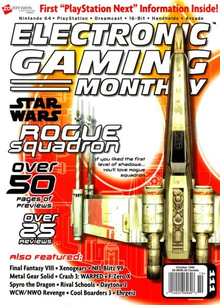Cover of Electronic Gaming Monthly issue 10