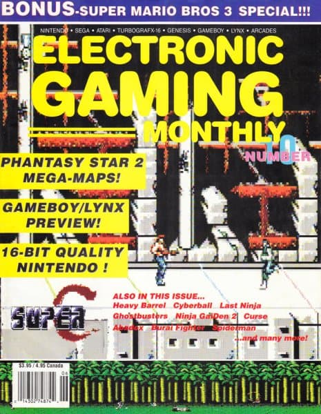 Cover of Electronic Gaming Monthly issue 10