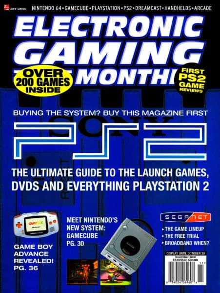 Cover of Electronic Gaming Monthly issue 11