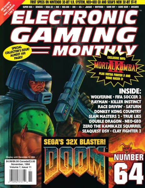 Cover of Electronic Gaming Monthly issue 11