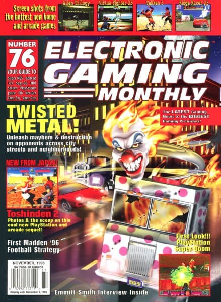 Cover of Electronic Gaming Monthly issue 11