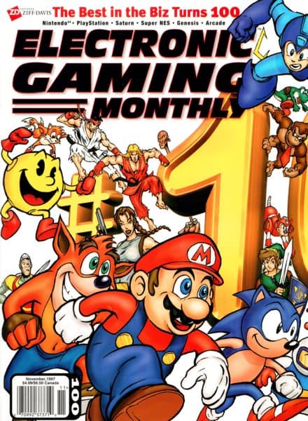 Cover of Electronic Gaming Monthly issue 11