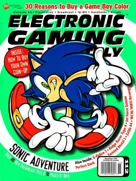 Cover of Electronic Gaming Monthly issue 11