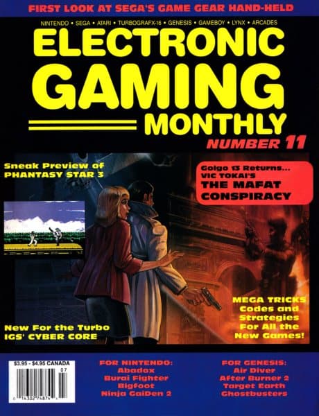 Cover of Electronic Gaming Monthly issue 11