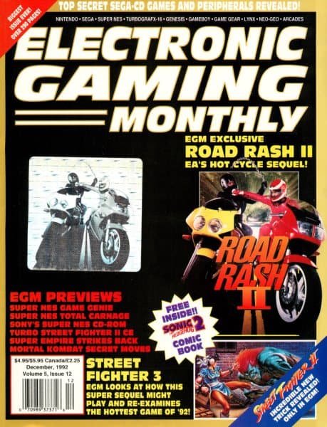 Cover of Electronic Gaming Monthly issue 12