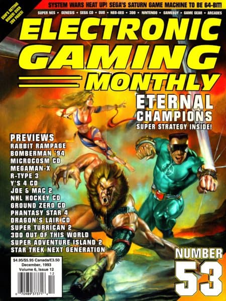 Cover of Electronic Gaming Monthly issue 12
