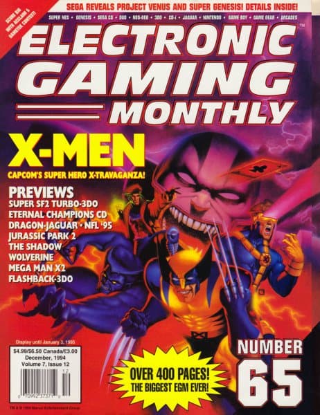 Cover of Electronic Gaming Monthly issue 12