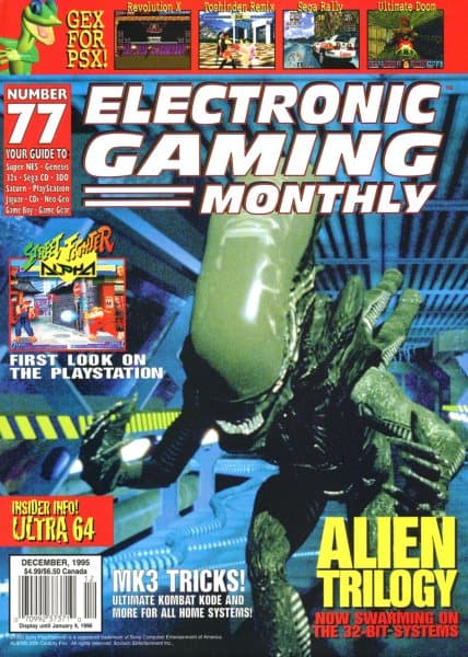 Cover of Electronic Gaming Monthly issue 12