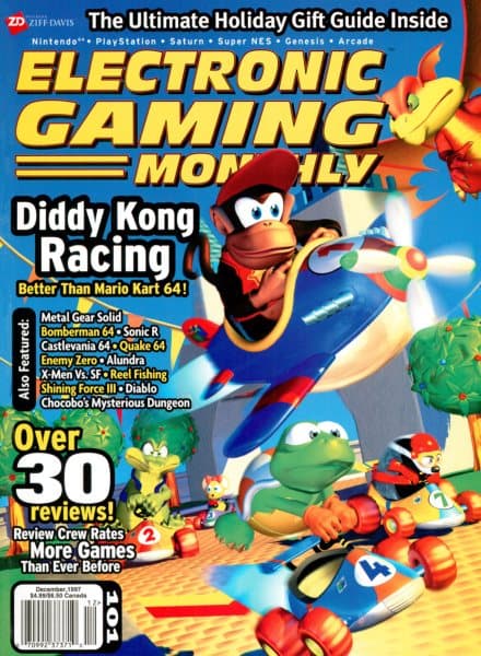 Cover of Electronic Gaming Monthly issue 12