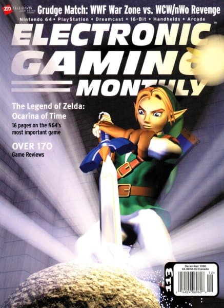 Cover of Electronic Gaming Monthly issue 12