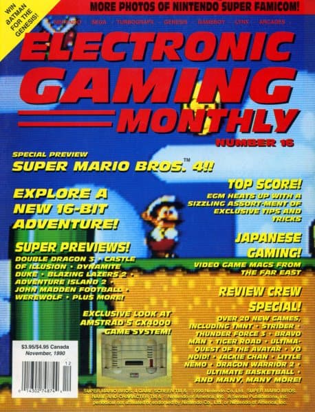 Cover of Electronic Gaming Monthly issue 16
